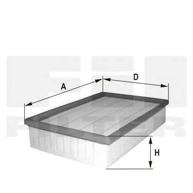 FIL FILTER hp2268 -  Фильтр воздуха в салоне